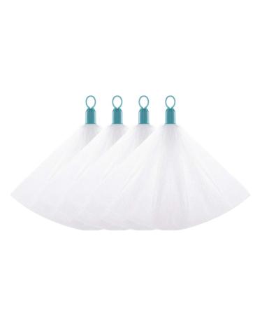 Pack of 4 Net Easy Bubble Mesh Bag Cleanser Foaming Net Bubble Net Blister Mesh Foaming Net Double Layer
