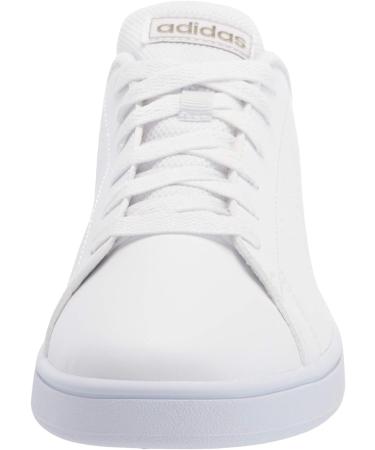 adidas Advantage Cf I Sneaker - Child 9.5 UK - White/Hazy Beige - Buy Online on GoSupps.com