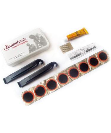 CHAW Inner Tube Patch Bicycle Repair Kit - 4 Pack Rubber Patches & Glue for ATVs, BMX, Motorcycles - Tire Repair for Inflatable Dinghies - Buy Online on GoSupps.com
