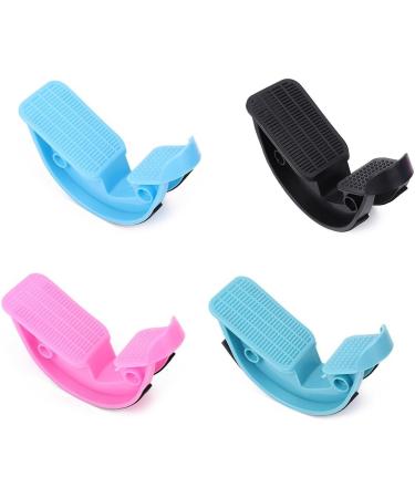Foot Calf Stretcher Strap for Heel & Ankle Flexibility | Relieve Stressed Leg Muscles | Improve Plantar Health - Black - Buy Online on GoSupps.com