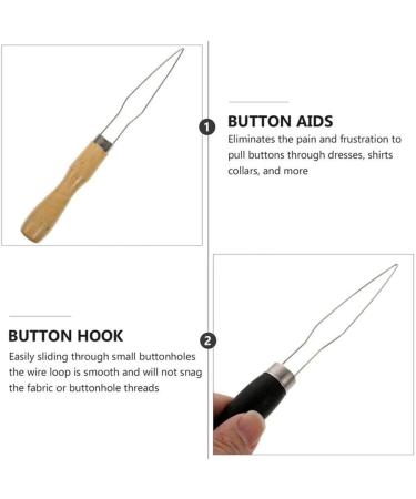 GXFCAI Q0K4 Hand Zipper Puller for Clothes & Shirts | Arthritis Aid & Hook Set for Small Buttons - One Size - Buy Online on GoSupps.com