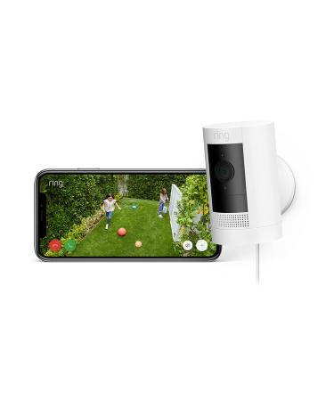 Buy Ring Outdoor Camera Power Plug - 1080p HD Weather-Resistant Alexa-Compatible Live Monitoring - Stick Up Cam for Home & Property Security - Buy Online on GoSupps.com