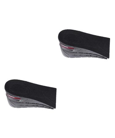 FOMIYES 2 Pairs Inner Booster Pad Height Increase Tags Shoe Lifts Heel Lifts Height Boost Insole Clavicle Brackets Insoles for Height Increasing Shoes TPU Adjustable Insert Men and Women