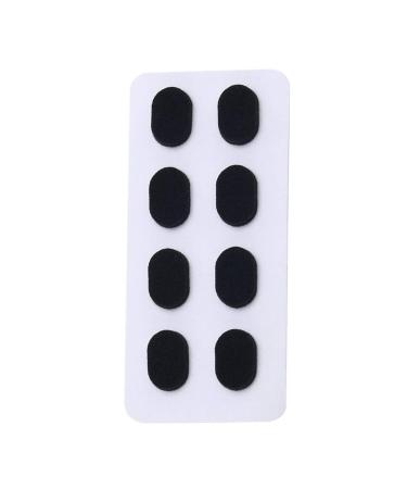 24 Pairs Non-Slip Soft Adhesive Nose Pads for Glasses & Spectacles - Black 1.0 mm - International Shipping Available - Buy Online on GoSupps.com
