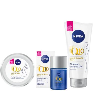 NIVEA Q10 Firming + Good-bye Cellulite Gel Cream 200ml with Lotus Extract - Results in 3 Weeks - Buy Online on GoSupps.com