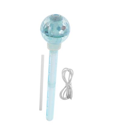 UTHCLO Starry Sky Stick Humidifier Travel Humidifier Blue Lip Gloss Portable Humidifiers for Travel Ph Lipstick Lip Popsicles Ice Ball Fiber Cotton Sky Blue