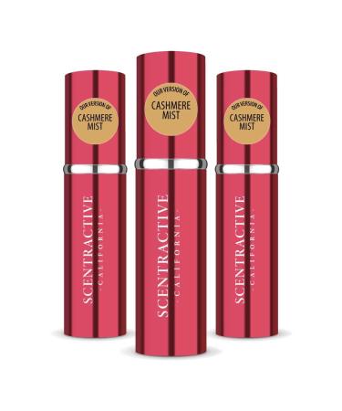 CA Perfume Impression of Donna K. Cashmere Mist For Women Replica Version Fragrance Dupes Concentrated Long Lasting Eau de Parfum Spray Refillable Atomizer Bottle 0.17 Fl Oz/5ml-X3 DONNA K. CASHMERE MIST IMPRESSION 0.51 Fl Oz (Pack of 1)