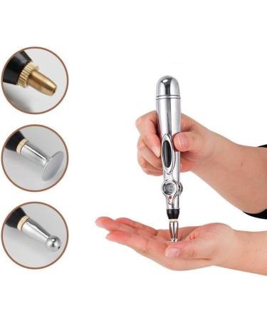 TKMARS Electric Acupressure Pen - Acupuncture Pen with 3 Massage Heads for Neck Shoulder Waist & Foot Relief | International Shipping - Buy Online on GoSupps.com
