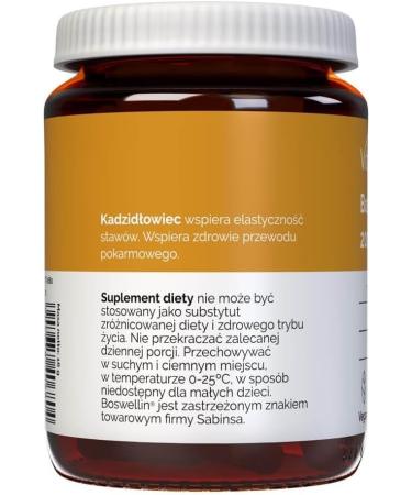 Vitaler's Boswellia Serrata 200 mg - 60 g lules Vegan 1 mois de suppl mentation Sans conservateur Composition pure - Buy Online on GoSupps.com