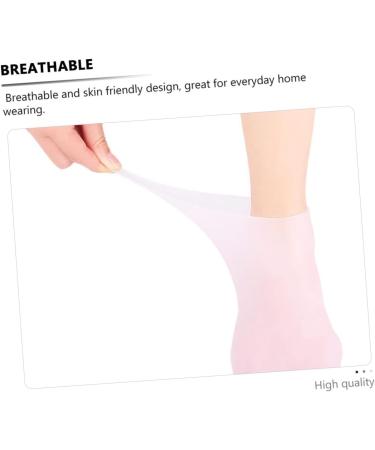 DOITOOL 3 Pairs Gel Socks Low Cut Socks Women Care Foot Socks Daily Care Socks Anti- Moisturizing Mens Sock Foot Care Socks Womens Toe Socks Lined Socks Women's Nursing Cover Feet Sebs - Buy Online on GoSupps.com