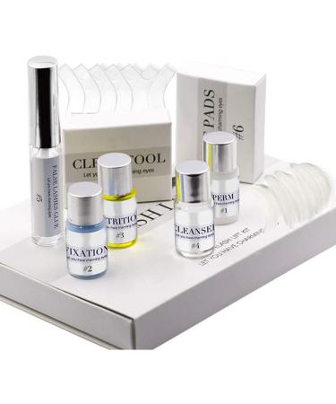 Lash Lift Kit Eyelash Perm Kit Professional Eyelash Lash Extensions Lash Curling Semi-Permanent Curling Perming Wave Suitable for Salon