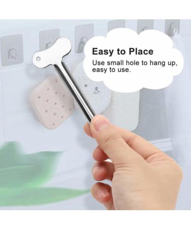 Sgnsvj 6 Pcs Stainless Steel Toothpaste Tube Squeezers Metal Key Toothpaste Squeezers for Cosmetic Tubes Squeezer - Buy Online on GoSupps.com