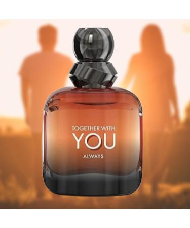 MIRADA Together With You Always Men's Eau de Parfum (EDP) 3.4 FL. Oz (100ml) Men s Perfume with Notes of Pink Pepper Juniper Violet Toffee Cinnamon Sage Lavender Vanilla Tonka Bean - Buy Online on GoSupps.com