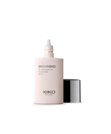 KIKO Milano Skin Hybrid Blurring Skin Tint Foundation 01 Face Perfecting Fluid 24 H Hold Blur Effect Spf 30