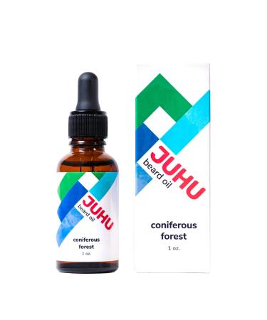 Anti-Dandruff Organic Beard Oil - Naturally Scented 1oz Premium Coniferous Forest Formula for a Healthy and Nourished Beard
