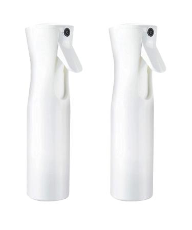 Water spray bottle 300 ml (2 units) garden plants hairdresser |Plant spray bottle |Water scale empty |Empty spray bottle for cleaning agents |Spray bottle cleaning agent fine Nebe 300 ml (2 pieces)