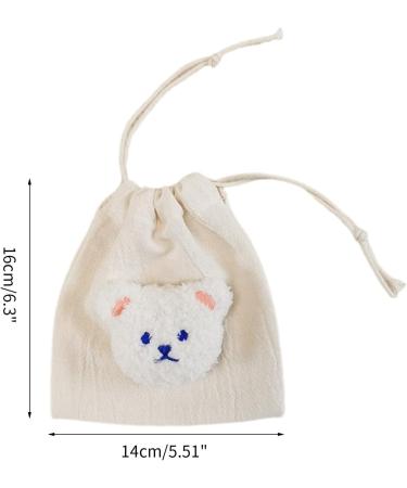 Apooke Pacifier Holder & Storage Bag - Travel-Friendly Pacifier Etui for Baby - White - Buy Online on GoSupps.com