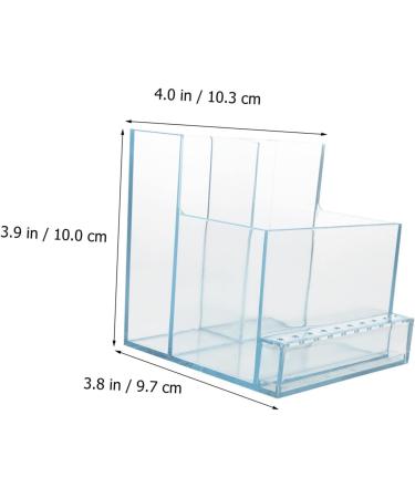 2 Pcs Grinder Storage Rack Nail Drill Nail Art Organizers and Storage Drill Bits Holder Stand Displayer Nail Stands Nail Grinding Nails Drill Case Holder Plastic Polisher Lipstick Bluex2pcs 10.3x9.7cmx2pcs - Buy Online on GoSupps.com