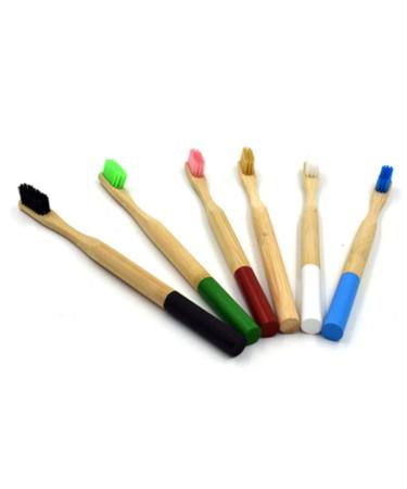 Hemoton Toothbrushes Toothbrush Bristle Toothbrush Wooden Bristles Bamboo