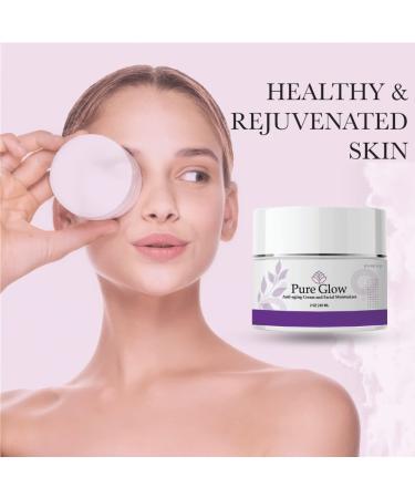 Buy Pure Glow Anti-Aging Cream - Hydrating Facial Moisturizer for Youthful Skin | International Shipping Available - Buy Online on GoSupps.com