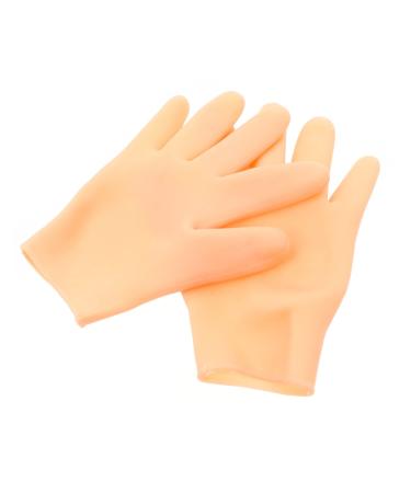 HONMEET 1 Pair Moisturizing Moisture Overnight Hands Peeling Mask Repairing Night Mask Grade Hands Night Mittens Black Dry Skin Care Sebs 21.5X11.5cm