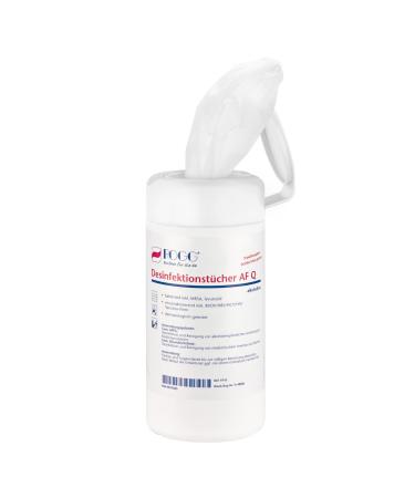 Rogg disinfection wipes |1 refillable can including 100 wet wipes |Alcohol -free cleaning towels against bacteria viruses and fungi |Suitable for areas and objects - Buy Online on GoSupps.com