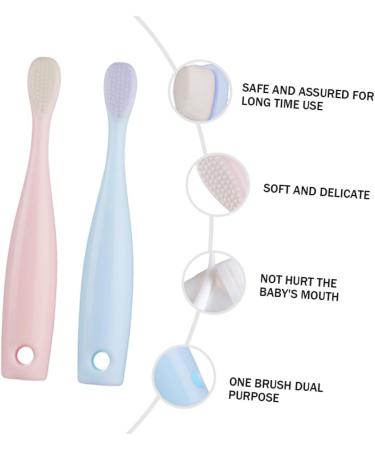 Buy Healvian 2-St Baby Toothbrush - Kid-Friendly Dental Care for Toddlers | Soft & Safe Children's Toothbrush - Buy Online on GoSupps.com