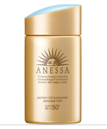 Anessa Perfect UV Skin Care Milk SPF50+ PA++++ 60ml - Japanese Sunscreen - Buy Online on GoSupps.com