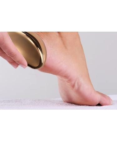 ProBytes Nano Glass Foot Filer/Scraper - High Density Crystal Scrub Exfoliate Wet/Dry Use Targets Heel Cracks Dead/Hard Skin Callus/Corns Pedicure Beauty Care Salon Spa Rinse - Rose Gold - Buy Online on GoSupps.com