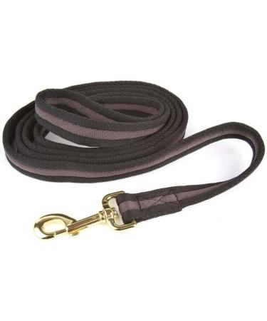 Hy Soft Webbing Lead Rein without Chain - Navy/Red - 2m - Buy Online on GoSupps.com