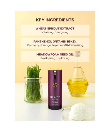 Age Control Vital Energy Eye Cream - Plant Stem Cell Hyaluronic Acid & Vitamin Infused - K-Beauty Wrinkle Care - 0.57 fl. oz - Buy Online on GoSupps.com