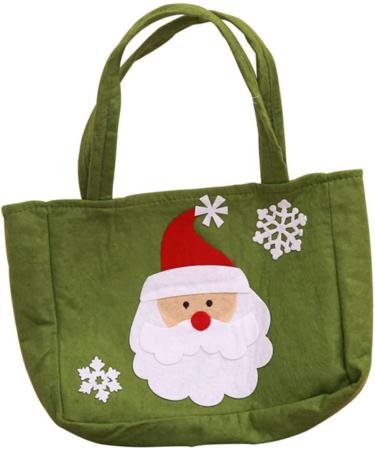 Abaodam 2pcs Claus Cloth Cookies Tote Delicate Christmas Santa Pouches Bags Aging Portable Elk Candy - Buy Online on GoSupps.com