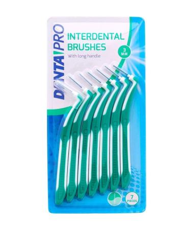 Interdental brushes 7 pieces 3mm |Interwall room brushes interdental cleaner interdental cleaner interdental care interdental care interdental brush