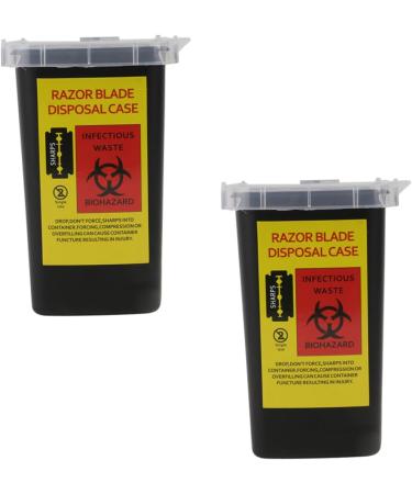 FRCOLOR 10 STK Blade Storage Box | Razor Funds Store & Cutter Movement Storage | Plastic Square Mussel Bowl for Business & Friseurfarf - Buy Online on GoSupps.com