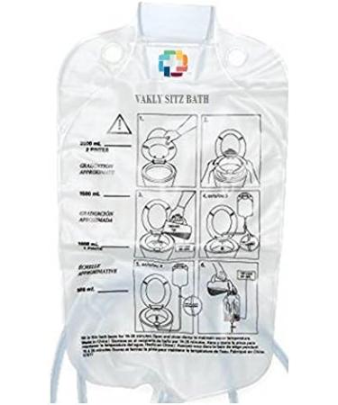 Sitz Baths for Postpartum & Hemorrhoidal Therapy - Wide Seat for Standard Toilets - Buy Online on GoSupps.com