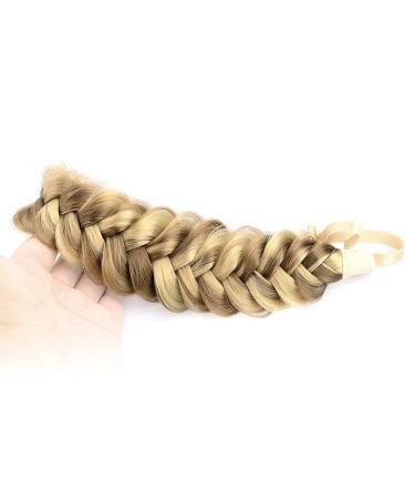 Bobiya Untidy Wide 2-Strand Braided Headband - Elastic Stretch Art Hair Accessory for Fashionable Hairstyles - Buy Online on GoSupps.com