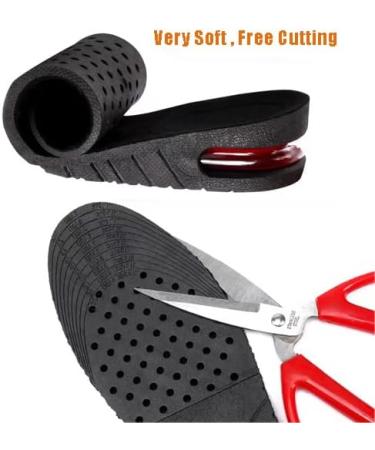 2023 Height Increase Insoles Air Cushion 2.95 Taller Shoes Lift for Men Women - 1 Pair - Buy Online on GoSupps.com