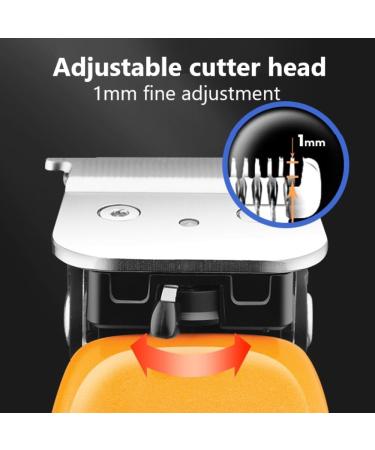 Professional Waterproof Rechargeable Hair Clippers for Men - KM-1837 Electric Hair Trimmer - Buy Online on GoSupps.com