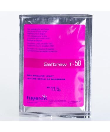 Fermentis Fermentis Safbrew T-58 11 5g High-Fermented Yeast Dry Yeast