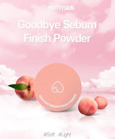Prettyskin Goodbye Sebum Finish Powder 5g - Lightweight Oil Control for Long-Lasting Soft Finish - Buy Online on GoSupps.com