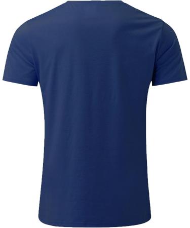 Men's American Flag Striped T-Shirt - Navy XX-Large - Buy Online on GoSupps.com