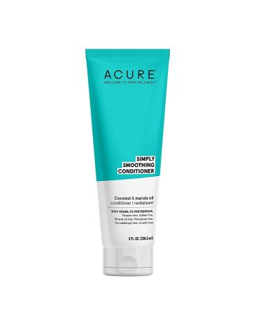Acure Simply Smoothing Conditioner Coconut & Marula Oil  8 fl oz (236.5 ml)