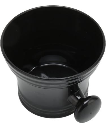 Premium Shaving Soap Cup & Bowl - Large Black Handle for Home Use | Best Quality Shaving Accessories - Buy Online on GoSupps.com
