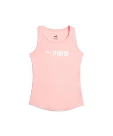 PUMA Girls Fit Layered Tank G Panzer 128 Koral Ice Pink