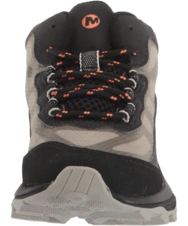 Merrell Kids Moab Speed Mid Waterproof Hiking Boot Big Kid (8-12 Years) - Size 5.5 Big Kid, Black - Buy Online on GoSupps.com