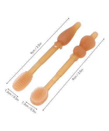 Baby Finger Toothbrush Set - Silicone Toddler Mouth Brush for Clean Tongue & Healthy Gums | International Shipping - Buy Online on GoSupps.com