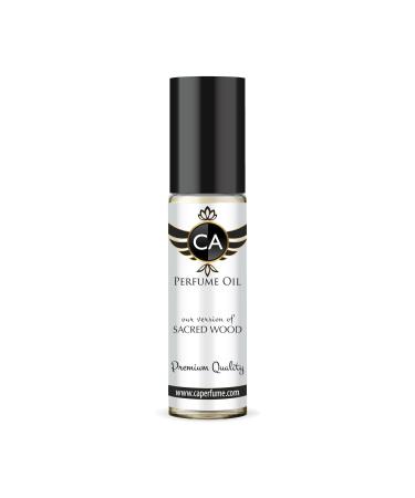 CA Perfume Impression of Sacred Wood For Women & Men Body Oil Dupes Roll-On 0.3 Fl Oz/10ml