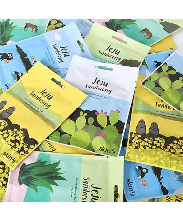 SKIN79 Jeju Cactus Gel Sheet Mask - Revitalizing Jelly Mask for All Skin Types | 33ml International Shipping - Buy Online on GoSupps.com