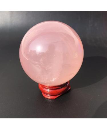 Specimen Healed 1 Piece Natural Rose Stone Quartz Crystal Ball 50 mm As a Gift FZUGEDRLI - Buy Online on GoSupps.com