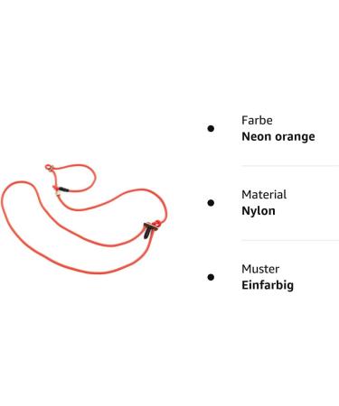 Mystique Hunting Profi Silent Shoulder Leash 8mm with Pull Limiter - 280cm Neon Orange | International Shipping Available - Buy Online on GoSupps.com